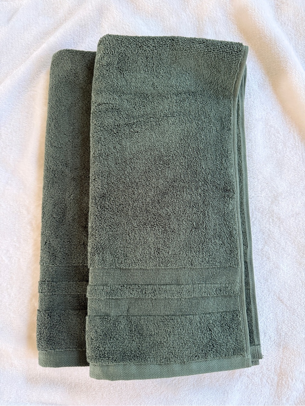 Ralph Lauren Plush Bath Towels in Sage